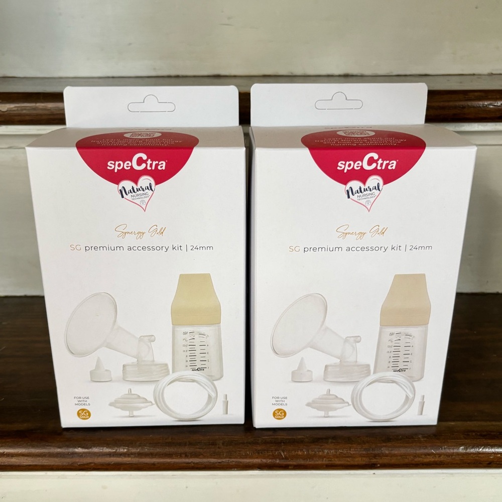 2 Spectra SG Synergy Gold Breast Pump accessory Kit